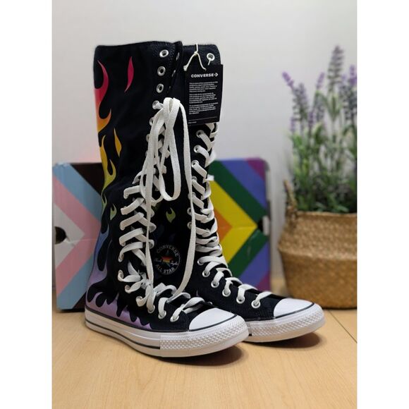 Converse Chuck Taylor All Star XX-HI Pride Unisex High Top Shoes Women's 7 NIB - Picture 2 of 14